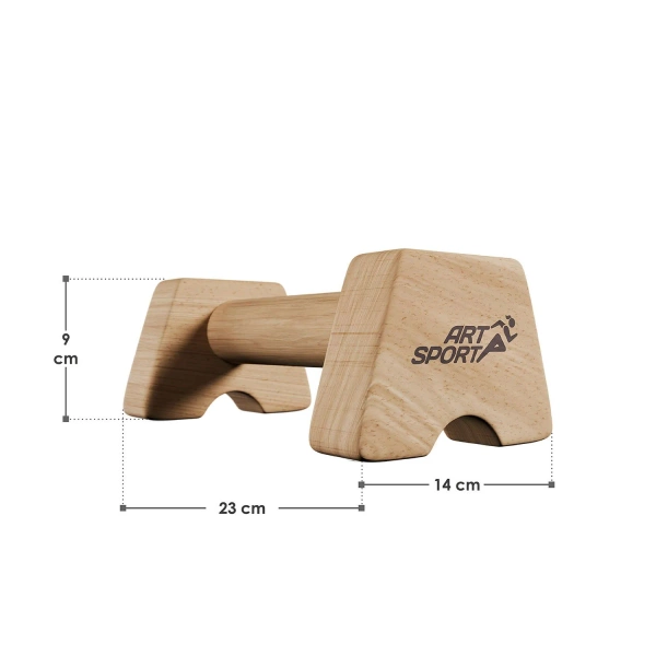 2x UCHWYTY DO POMPEK DREWNIANE PORĘCZE PARALETKI M ANTYPOŚLIZGOWA PODSTAWA