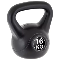 KETTLEBELL MAXXIVA 16 KG CZARNY OBCIĄŻENIE HANTLA KOMPOZYTOWA KULA