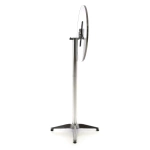 STÓŁ BISTRO BAROWY KOKTAJLOWY SKŁADANY WYS.115/75 CM ZE STALI I ALU Ø60