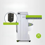 PIECYK GAZOWY 4,2kW NA BUTLĘ GAZ LPG BIAŁY GRZEJNIK SKŁADANY PROMIENNIK