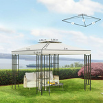 MATERIAŁ DACH NA PAWILON OGRODOWY TYPU 3x3 m ALTANKE KREMOWY