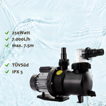 FILTR BASENOWY POMPA PIASKOWA SYSTEM FILTRACJI WODY DO BASENU 250W 7000L/H