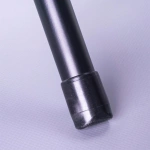 KRZESEŁKO TURYSTYCZNE SKŁADANE HOKER CAMPINGOWY STOŁEK CZARNY ALUMINIUM