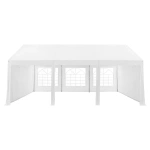 NAMIOT OGRODOWY 3X6M PAWILON IMPREZOWY HANDLOWY DRZWI BIAŁY UV WODOODPORNY
