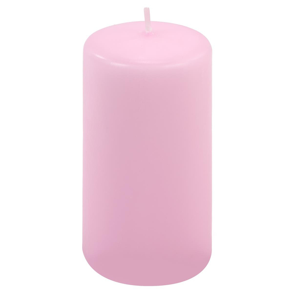 ŚWIECE STOŁOWE RÓŻOWE 16x 11,5x6 CM ŚWIECZKI WALCOWE TRADYCYJNE KOLUMNOWE