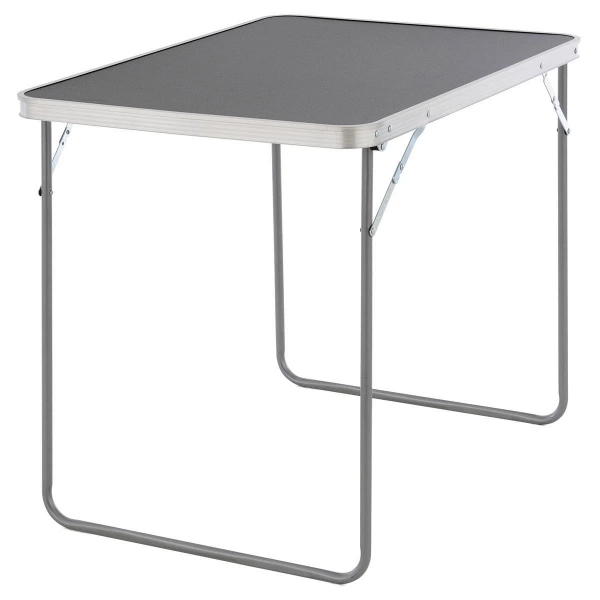 LEKKI STOLIK KEMPINGOWY SKŁADANY 80×60×70 CM Z UCHWYTEM