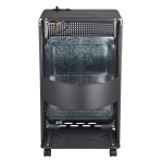 PIECYK GAZOWY 4,2kW NA BUTLĘ GAZ LPG CZARNY GRZEJNIK SKŁADANY PROMIENNIK