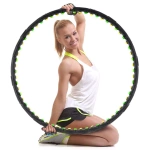 MAXXIVA KOŁO HULA HOP 98 CM 1,1KG 64 KULKI Z TERAPEUTYCZNYM MAGNESEM