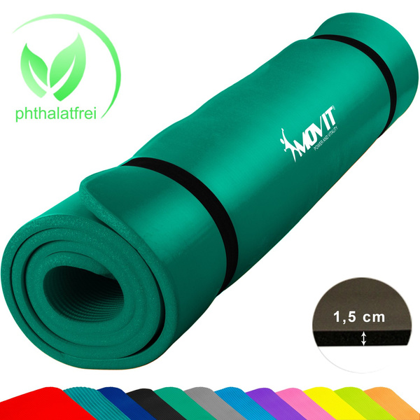ZIELONA MATA PIANKOWA 190x100x1,5cm DO ĆWICZEŃ / GIMNASTYKI / FITNESS