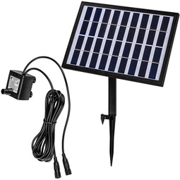 POMPA SOLARNA DO FONTANNY OCZKA WODNEGO 6W 450 L/H