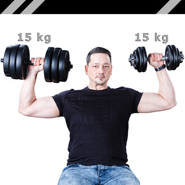OBCIĄŻENIA 4X 0,5 KG OBCIĄŻNIKI TALERZE KRĄŻKI