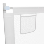 BARIERKA OCHRONNA DO ŁÓŻKA 200 CM OCHRONNA DLA DZIECKA REGULOWANA SZARA