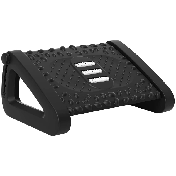 PODNÓŻEK BIUROWY Z MASAŻEM REGULACJĄ WYSOKOŚCI ERGONOMICZNY 44 x 32,5 cm 