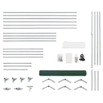 WOLIERA KURNIK KOJEC WYBIEG KLATKA DLA KURCZĄT KRÓLIKÓW 2x2m