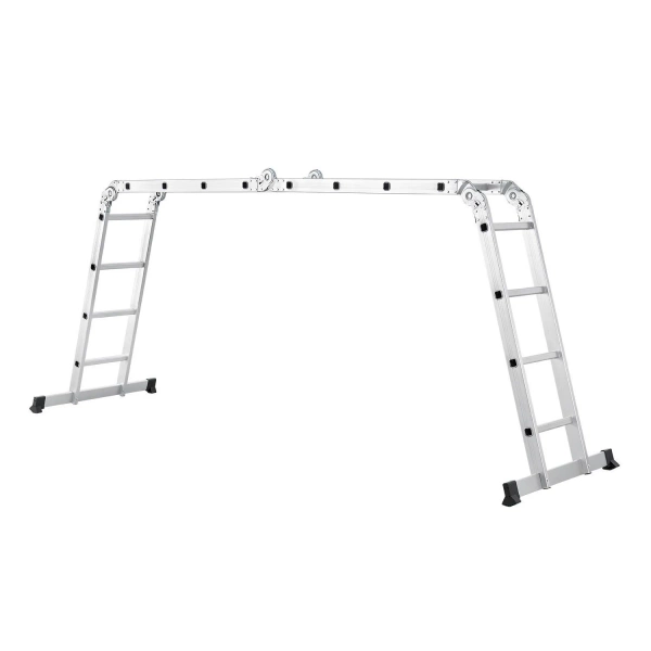 DRABINA ALUMINIOWA WIELOFUNKCYJNA 4,7M 16 STOPNI 150KG SKŁADANA