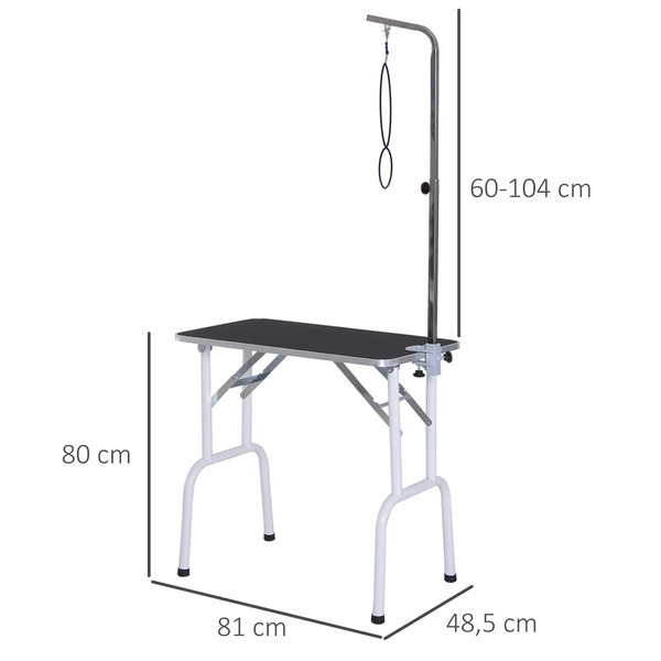 STÓŁ GROOMERSKI TRYMERSKI WETERYNARYJNY PIELĘGNACYJNY DLA PSÓW KOTÓW