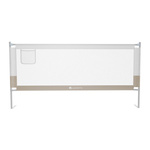 BARIERKA OCHRONNA DO ŁÓŻKA 200 CM OCHRONNA DLA DZIECKA REGULOWANA BEŻOWA