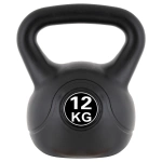 KETTLEBELL MAXXIVA 12 KG CZARNY OBCIĄŻENIE HANTLA KOMPOZYTOWA KULA