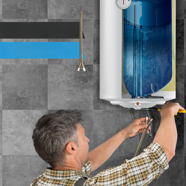 BOJLER 80L ELEKTRYCZNY PODGRZEWACZ WODY 1500W EMALIOWANY ZBIORNIK ANTICALC