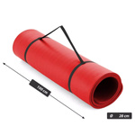 MAXXIVA CZERWONA MATA PIANKOWA 190x100x1,5cm DO ĆWICZEŃ / JOGI / FITNESS