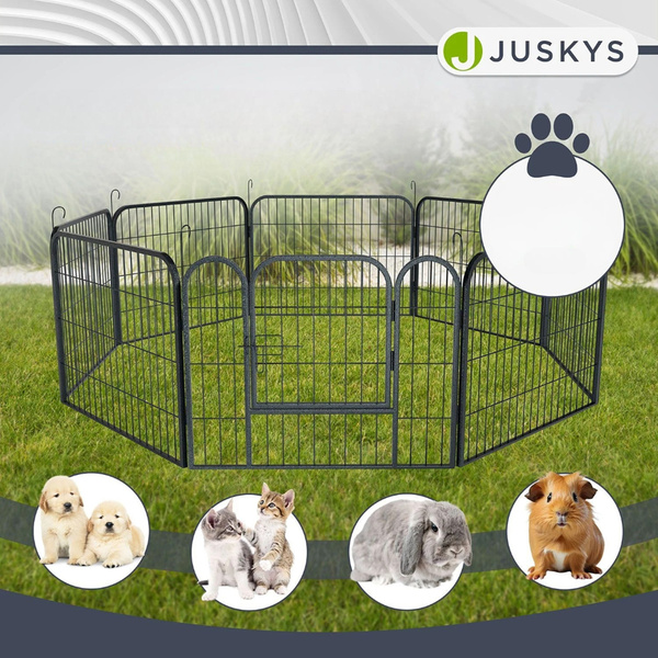 KOJEC DLA PSA KOTA KRÓLIKA ZWIERZĄT METALOWY WYBIEG KLATKA ZAGRODA SKŁADANA