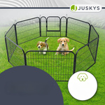 KOJEC DLA PSA KOTA KRÓLIKA ZWIERZĄT METALOWY WYBIEG KLATKA ZAGRODA SKŁADANA