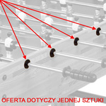ŚLIZGACZ ŁOŻYSKO ŚLIZGOWE 12,7-13 MM ŚLIZGACZE DO PROWADNIC PIŁKARZYKI