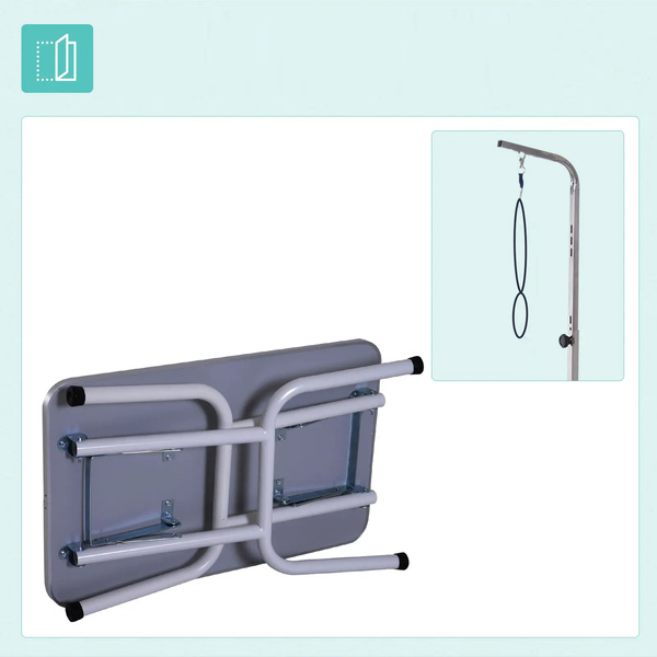 STÓŁ GROOMERSKI TRYMERSKI WETERYNARYJNY PIELĘGNACYJNY DLA PSÓW KOTÓW