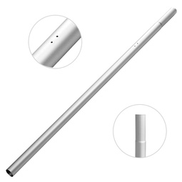 RURKA DO MASZTU FLAGOWEGO JEDNOSTRONNIE ZWĘŻANA Z OTWORAMI NA KNAGĘ SEGMENT