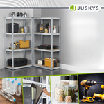 2x REGAŁ METALOWY MAGAZYNOWY 160x80x40CM 640KG PIWNICA WARSZTAT GARAŻ