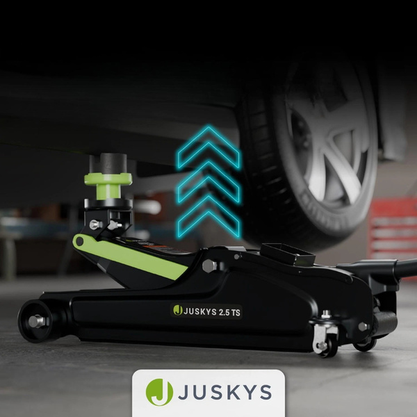 PODNOŚNIK SAMOCHODOWY 2,5T ŻABA LEWAREK HYDRAULICZNY AKCESORIAMI