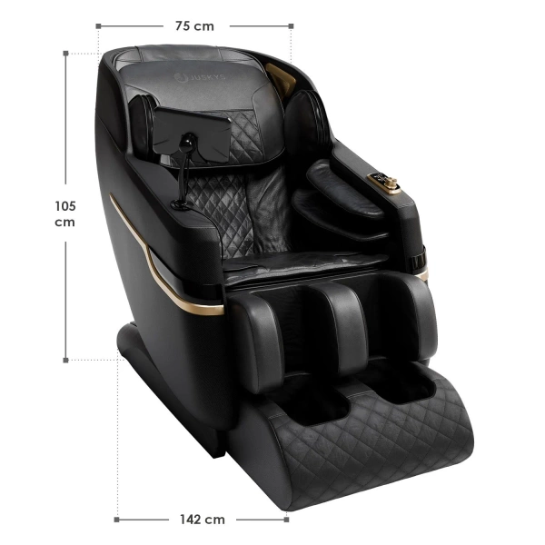 FOTEL MASUJĄCY MASAŻ ROLKOWY POWIETRZNY SHIATSU ZERO GRAVITY + BLUETOOTH