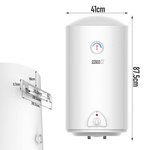 BOJLER 80L ELEKTRYCZNY PODGRZEWACZ WODY 1500W EMALIOWANY ZBIORNIK