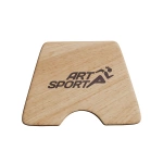 2x UCHWYTY DO POMPEK DREWNIANE PORĘCZE PARALETKI L ANTYPOŚLIZGOWA PODSTAWA