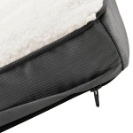 ORTOPEDYCZNE LEGOWISKO DLA PSA MATERAC ŁÓŻKO MILOW 112X81X8 CM BEŻOWO-SZARE