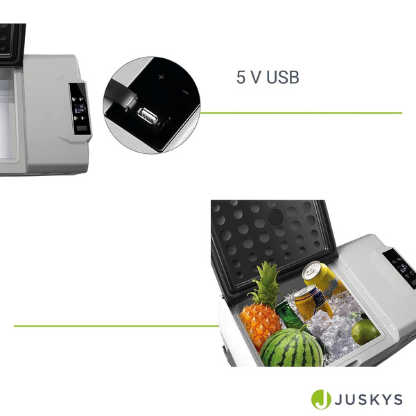 KOMPRESOROWA LODÓWKA TURYSTYCZNA 30L ELEKTRYCZNA SAMOCHODOWA 12V/24V 230V