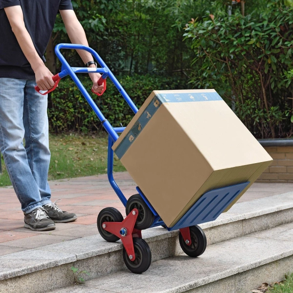 WÓZEK TRANSPORTOWY MAGAZYNOWY DO 100 KG NA SCHODY PRZEPROWADZKI SKŁADANY 