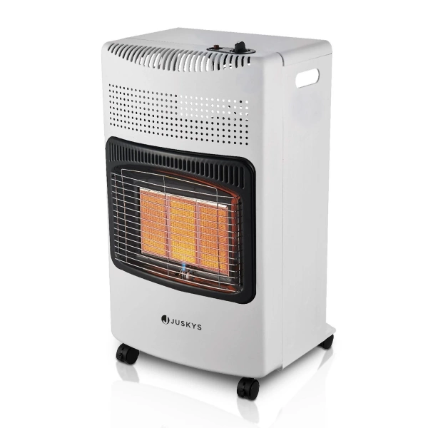 PIECYK GAZOWY 4,2kW NA BUTLĘ GAZ LPG BIAŁY GRZEJNIK SKŁADANY PROMIENNIK