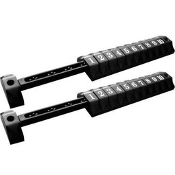 DWA CZARNE LICZNIKI DO STOLU PILKARZYKI LICZNIK