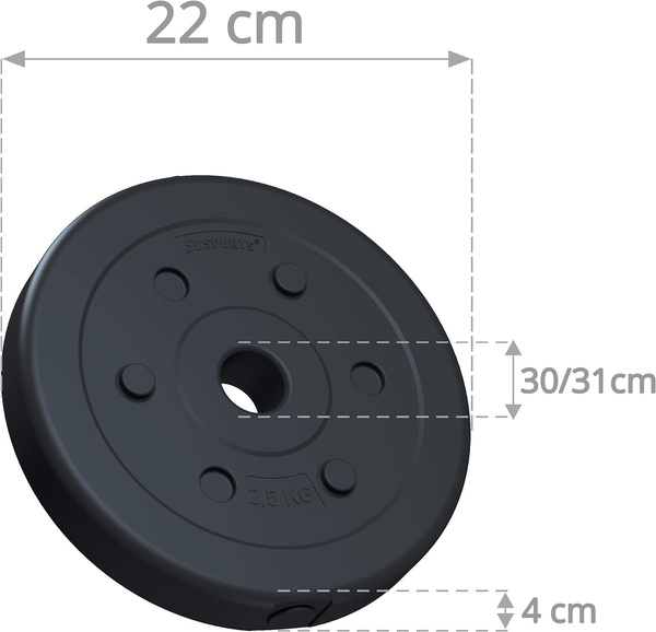 4x OBCIĄŻENIA BITUMICZNE 2,5 KG OBCIĄŻNIK TALERZE 10KG KRĄŻEK
