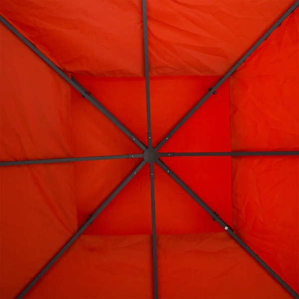 MATERIAŁ DACH NA PAWILON OGRODOWY TYPU 3x3 m ALTANKE CZERWONY