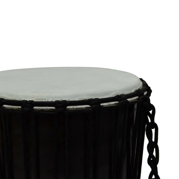 DJEMBE AFRYKAŃSKI BĘBEN 60 CM MAHOŃ RĘCZNIE MALOWANY KOZIA SKÓRA BONGO
