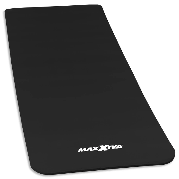 MAXXIVA CZARNA MATA PIANKOWA 190x60x1,5cm DO ĆWICZEŃ / JOGI / FITNESS