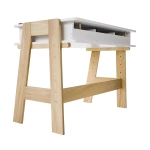BIURKO DZIECIĘCE REGULOWANE Z SZUFLADAMI STOLIK DO NAUKI STÓŁ KREŚLARSKI