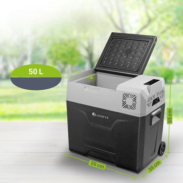 KOMPRESOROWA LODÓWKA TURYSTYCZNA 50L ELEKTRYCZNA SAMOCHODOWA 12V/24V 230V