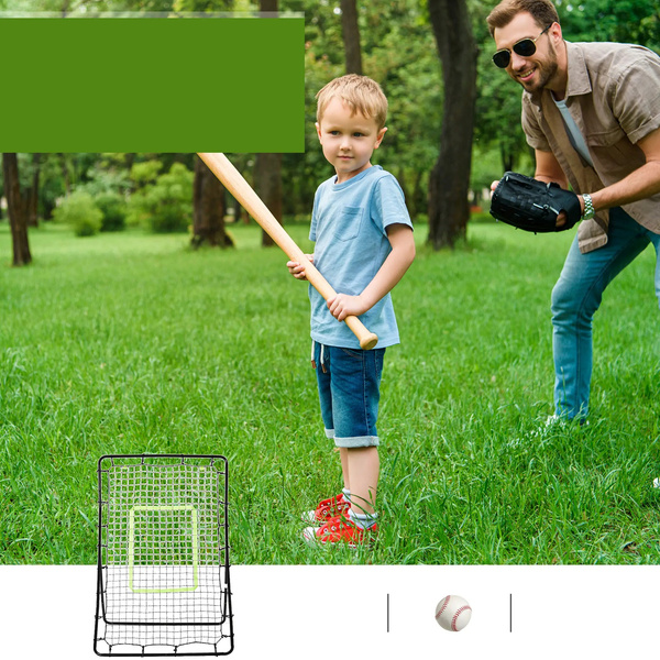 SIATKA DO ODBIĆ BASEBALL REBOUNDER 140 cm BRAMKA TRENINGOWA PIŁKARSKA