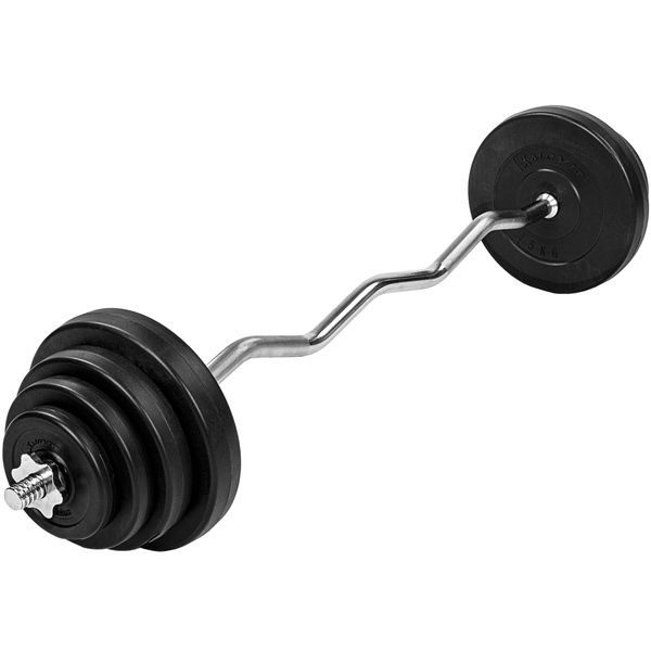 ZESTAW 23,5KG GRYF ŁAMANY SZTANGA 120CM OBCIĄŻENIA