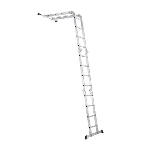 DRABINA ALUMINIOWA WIELOFUNKCYJNA 4,7M 16 STOPNI 150KG SKŁADANA