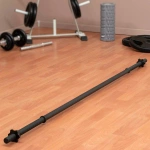 GRYF PROSTY Z GWINTEM 180 CM / 30 MM CZARNA SZTANGA DO 300 KG