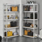 2x REGAŁ MAGAZYNOWY 180x90x40 CM 1750KG METALOWY PÓŁKI GARAŻ PIWNICA